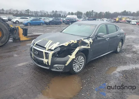 2015 Infiniti Q70L 3.7X из США, поврежденный, VIN JN1BY1PR2FM830897